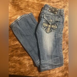 Miss Me jeans mid rise bootcut style JP5046810 Size 27